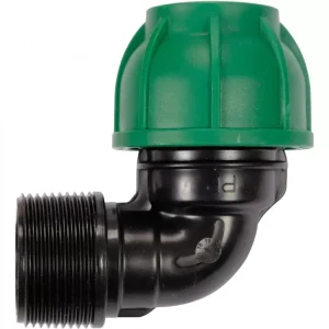 FLO CSŐCSATLAKOZÓ PP 90° GZ 32mm x 5/4" (88917) Exkluzív ajánlat
