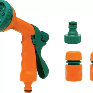 FLO locsolókészlet 4 DB , 10-mód 1/2" (89208) Expressz kézbesítés