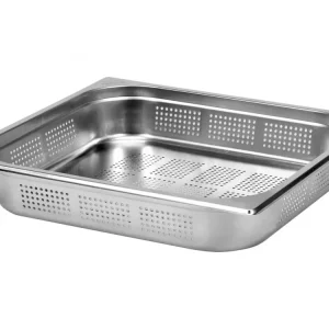 YATO perforált GN rozsdamentes acélból, méretek GN 2/3, 65 mm, űrtartalom 6,5 l (YG-00360) Expressz kézbesítés
