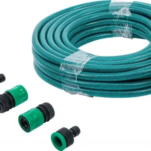 BGS DIY Kerti tömlő | PVC | kerti permetezővel és csatlakozó dugóval | 1/2" | 15 m (BGS 70906) Akció