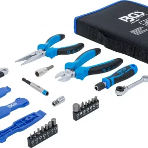 Expressz szállítás BGS technic Kerékpárjavító szerszámkészlet | 26 darabos (BGS 74515)