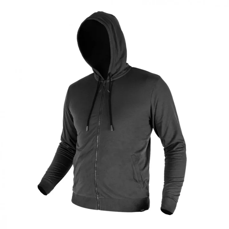 Bestseller NEO Pulóver kapucnival COMFORT, szürke, 57% pamut 39% poliészter, XXL (81-514-XXL)