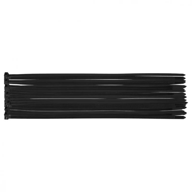 Ajánlat NEO Kábelkötegelő, gyorskötöző, EXTREME, UV álló, fekete, 7,6x400mm, 50db/cs (01-640)
