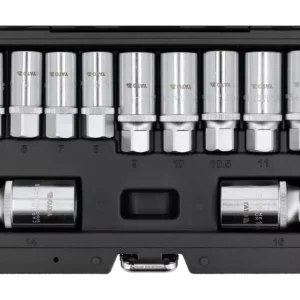 YATO Tőcsavar kiszedő készlet 11 részes 3/8", 1/2" (YT-06201) Vedd meg most