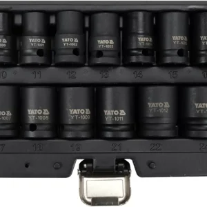 YATO Gépi dugókulcs készlet 13 részes 1/2" 10-24 mm CrMo (YT-10251) Korlátozott ajánlat