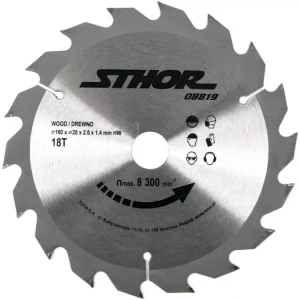 Árcsökkenés STHOR tct penge fához D160 T18 d20 (08819)