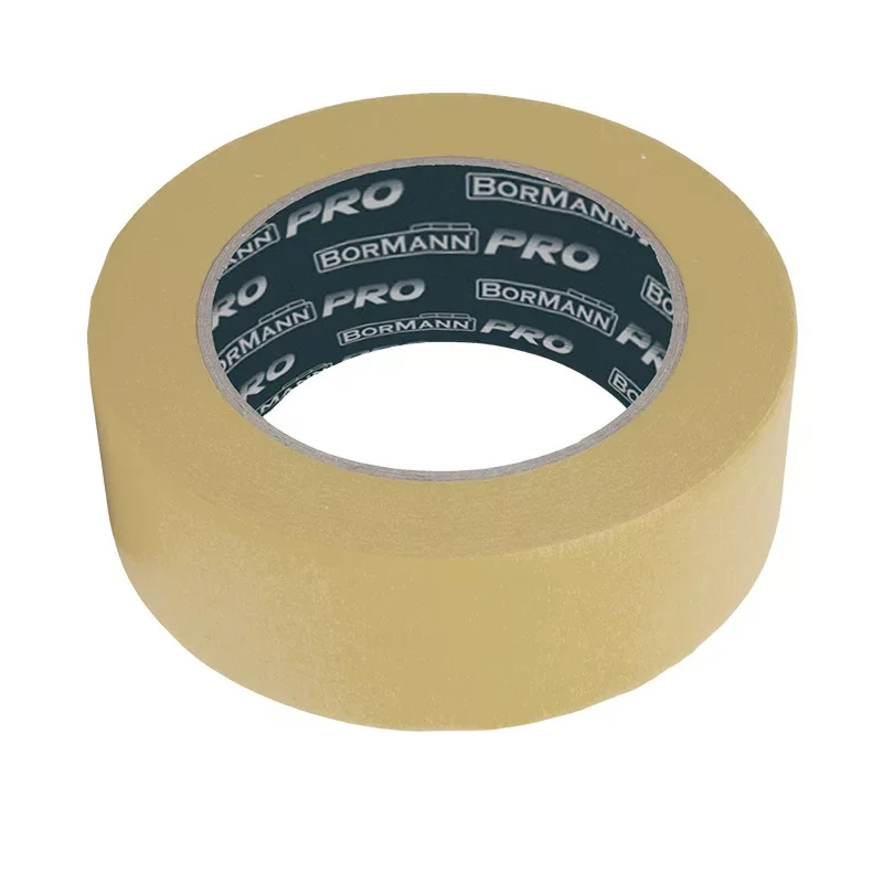Azonnali szállítás BORMANN Pro papír szalag maszkozás 80°c 25mm x 40m (BHT5536)