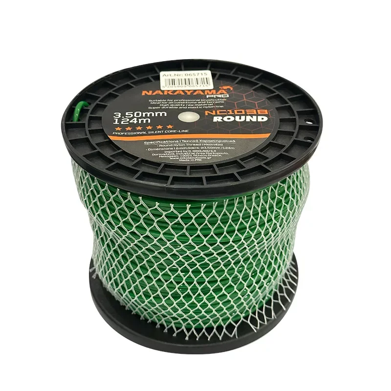 Akciós ár NAKAYAMA PRO Fűkasza damil, nylon-szén kerek 3,50 mm-124 méter (NC1038)