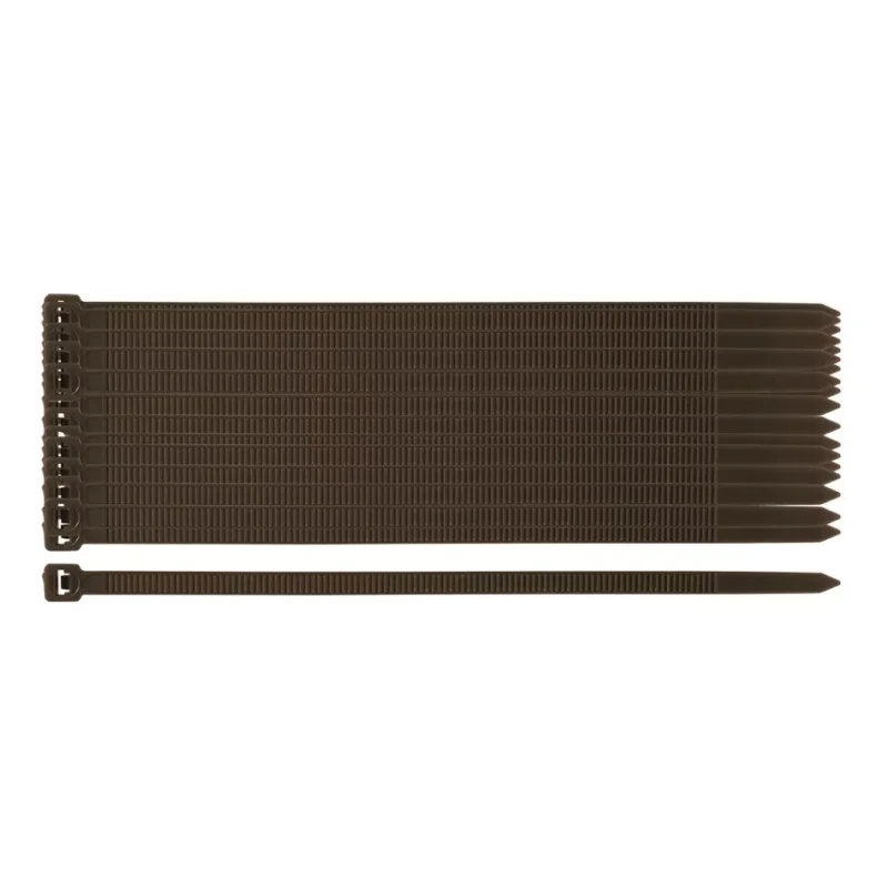 Vásárlói kedvenc NEO Kerti kötegelő, gyorskötöző 4,8x160mm, 50db, barna (15-978)