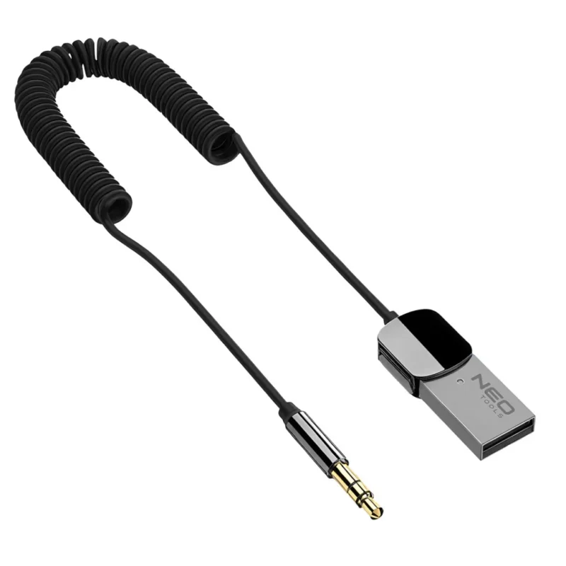 Akció NEO Autós USB-Aux átalakító kábel, 1m hosszúság, 5m hatótáv (GD037)