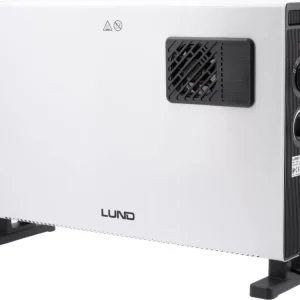 Árengedmény LUND Konvektoros Fűtőtest TURBO Funkcióval – 1250W / 2000W / 2500W (68650)