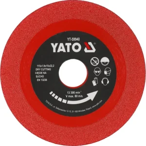 Akciós ár YATO Gyémántkorong115X1.0X22.23MM (YT-59940)