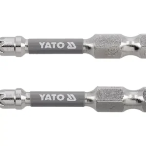YATO Csavarbit 1/4 50MM PZ1 2db NI (YT-78023) Gyors szállítás