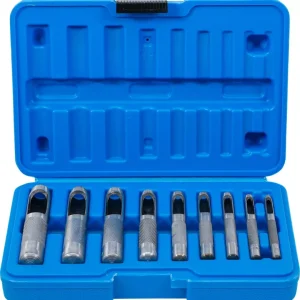 Végkiárusítás BGS lyukasztó készlet 3 - 12 mm 9 darabos