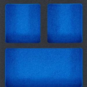 BGS műhelykocsi-betét 1/3, üres: 6 tárolórekesz 408 x 189 x 32 mm Kiárusítás