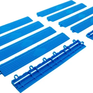 Ajánlat BGS műanyag csempe szél elemkészlet kattintás rendszer 400 x 55 x 15 mm 10 darabos