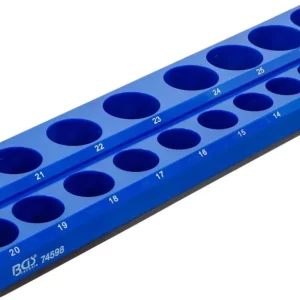Újdonság BGS műanyag tartó dugókulcsokhoz mágneses 12,5 mm (1/2")