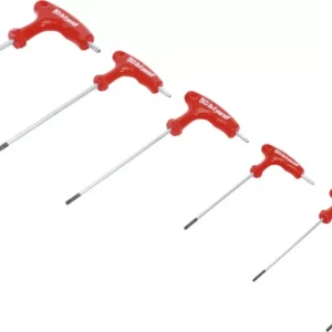 Azonnal elérhető BGS csavarhúzó készlet T-fogantyúval és oldalpengével T-profil (Torx) furattal T10 - T40 6 darabos