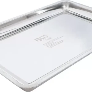 BGS olajtepsi nemesacél 600 x 400 mm 9 l Bestseller