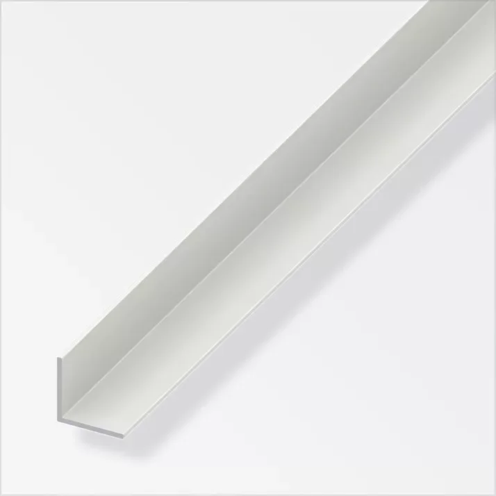 Akció Alfer L-profil szimmetrikus, PVC fehér 25x25x1,8 mm 2m