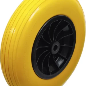 BGS talicskakerék PU, sárga/fekete 400 mm Utolsó esély