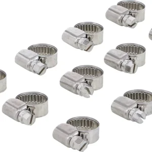 Árcsökkenés BGS tömlőbilincs INOX 10 x 16 mm 10 darabos