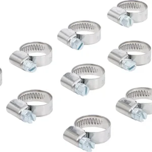 BGS tömlőbilincs INOX 12 x 20 mm 10 darabos Korlátozott ajánlat