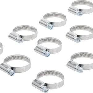 Biztonságos vásárlás BGS tömlőbilincs INOX 20 x 32 mm 10 darabos