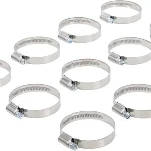 Szuper ajánlat BGS tömlőbilincs INOX 40 x 60 mm 10 darabos