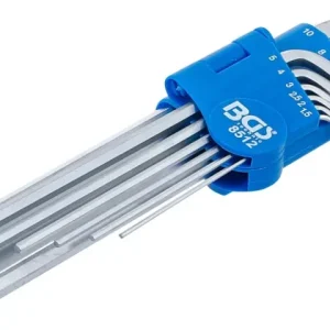 BGS speciális Belső hatszögletűkulcs-készlet Belső hatszögletű 1,5 - 10 mm 9 darabos Biztonságos fizetés