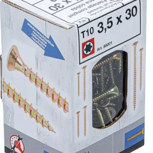 Olcsóbb BGS univerzális csavarok T-profil (Torx) T10 3,5 x 30 mm 200 db