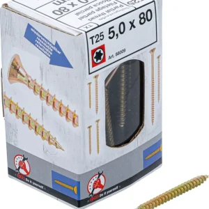 BGS univerzális csavarok T-profil (Torx) T25 5,0 x 80 mm 50 db Különleges ajánlat