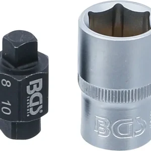 BGS olajleeresztő kulcs Négyszögletű 8 mm / 10 mm Biztonságos fizetés