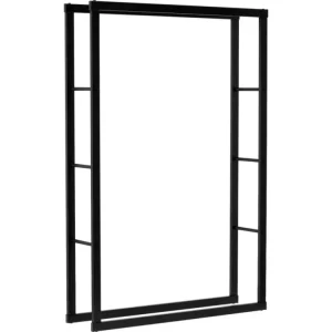 Vorel acél tűzifatartó állvány 100×25×150 cm Végkiárusítás