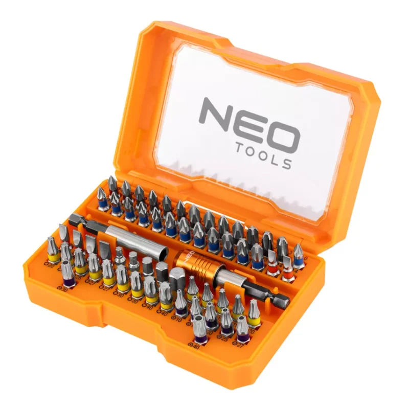 Akció Neo csavarhúzó bitkészlet mágneses 25 mm 60 részes