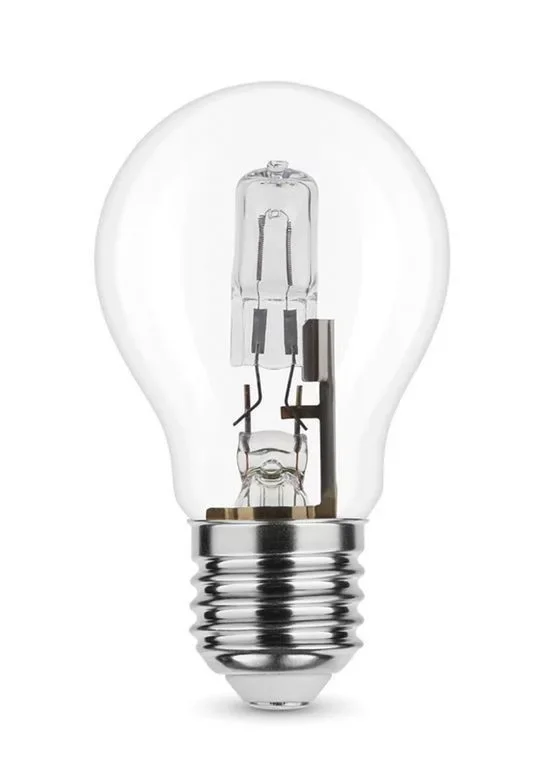 Halogén izzó A55 gömb E27 52W 2700K (780 lumen) Prémium