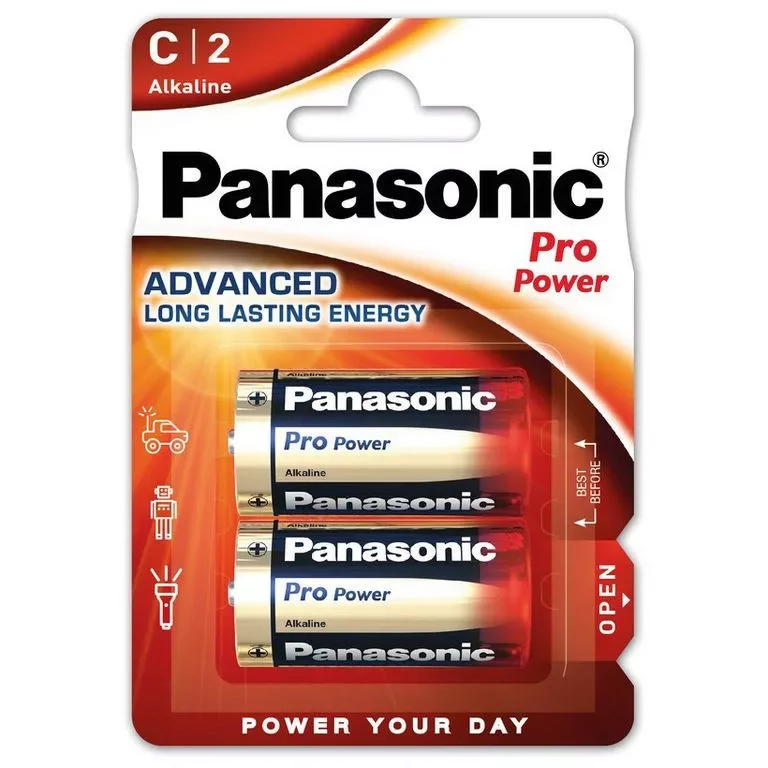 Népszerű Panasonic pro power alkáli baby elem (LR14) BL/2