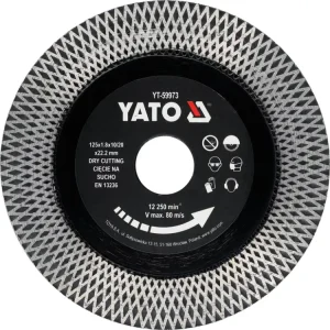 Yato kerámiavágókorong száraz 125 mm Akció