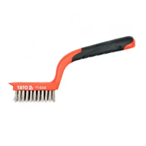 Végkiárusítás Yato drótkefe 180 mm 5 soros inox