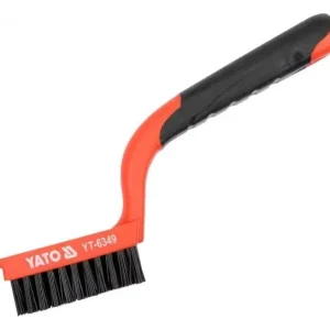 Yato drótkefe 5 soros műanyag nyéllel nylon 180 mm Akciós ár