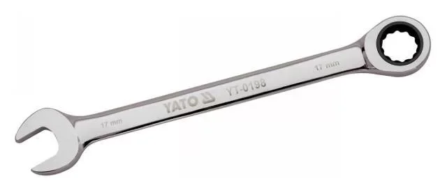 Yato racsnis csillag-villáskulcs 10 mm / 160 mm 72T Biztonságos fizetés