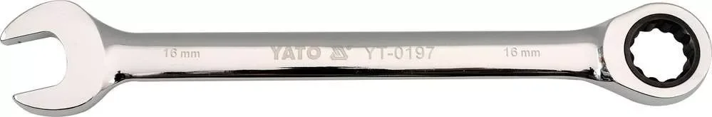 Yato racsnis csillag-villáskulcs 25 mm / 335 mm 72T Biztonságos fizetés