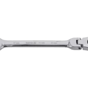 Yato racsnis csuklós csillag-villáskulcs 17 mm / 230 mm 72T CrV Végkiárusítás