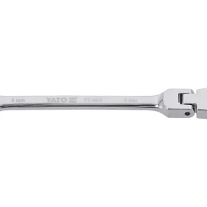 Yato racsnis csuklós csillag-villáskulcs 8 mm / 140 mm 72T CrV Kiárusítás