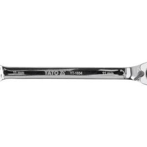 Yato racsnis irányváltós csillag-villáskulcs 11 mm / 165 mm 72T CrV Utolsó esély