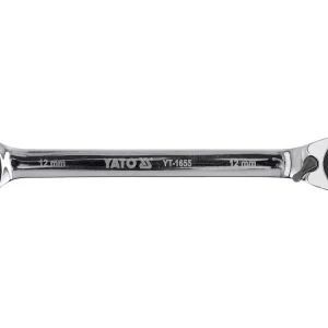 Yato racsnis irányváltós csillag-villáskulcs 12 mm / 170 mm 72T CrV Alacsony ár