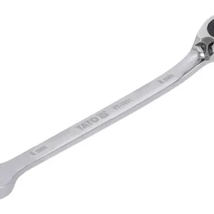Yato racsnis irányváltós csillag-villáskulcs 8 mm / 140 mm 72T CrV Korlátozott ajánlat