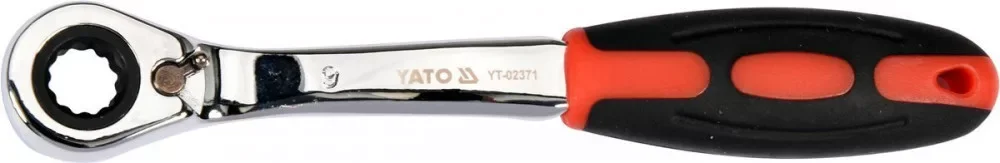 Yato racsnis csillagkulcs hajlított 9 mm / 145 mm Prémium