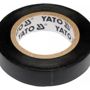 Yato szigetelőszalag 12 mm x 10 m fekete Biztonságos fizetés