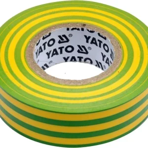 Yato szigetelőszalag 19 x 0,13 mm x 20 m zöld-sárga Csak ma